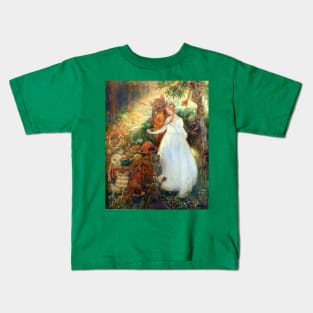 The Goblin Market - Hilda Hechle Victorian aesthetic Kids T-Shirt